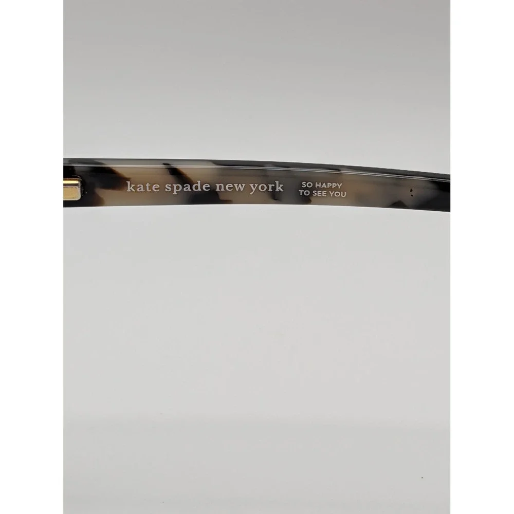 Kate Spade New York Maci Eyeglasses Frames Only Black Full Rim Spade Logo 52mm